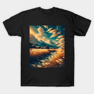 Lofi Japanese Field T-Shirt